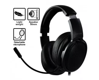 Наушники Hator Hellraizer Black (HTA-812)