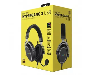 Наушники Hator Hypergang 3 Hi-Res Black (ESH50)