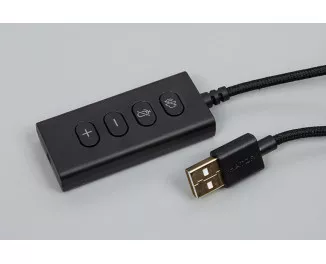 Наушники Hator Hyperpunk 2 USB 7.1 Black/Lilac (HTA-849)