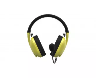 Наушники Hator Hyperpunk 2 USB 7.1 Black/Yellow (HTA-847)
