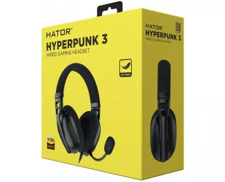 Наушники Hator Hyреrpunk 3 Hi-Res Black (ESH01)