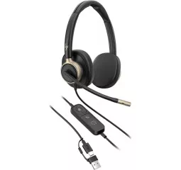 Наушники HP Poly Mission 825 Stereo USB Wired Headset (C01FCAA)