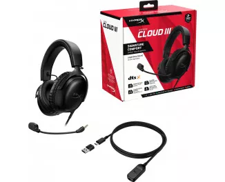 Наушники HyperX Cloud III Black (727A8AA)