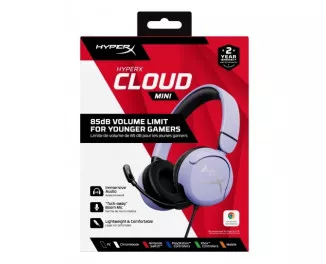 Наушники HyperX Cloud Mini Lavender (7G8F5AA)