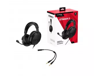 Наушники HyperX Cloud Stinger 3 Wired Black (BS1T5AA)