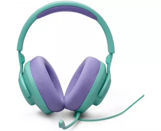 Наушники JBL Quantum 100M2 Cyan (JBLQTUM100M2CYN)