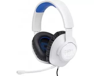 Наушники JBL Quantum 100P for PS White (JBLQ100PWHTBLU)