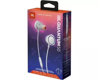 Наушники JBL Quantum 50 White (JBLQUANTUM50WHT)