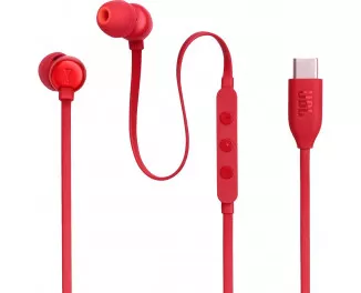 Наушники JBL Tune 310C USB-C Red (JBLT310CRED)