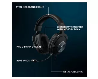 Навушники Logitech G PRO X SE Black (981-001470)