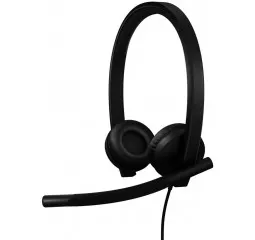 Наушники Logitech H570e Corded Stereo USB Headset (Teams version) Stereo USB-C Black (981-001431)