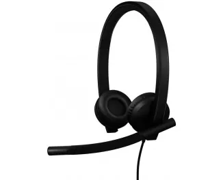 Наушники Logitech H570e Corded Stereo USB Headset (Teams version) Stereo USB-C Black (981-001431)