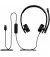 Наушники Logitech H570e Corded Stereo USB Headset (Teams version) Stereo USB-C Black (981-001431)