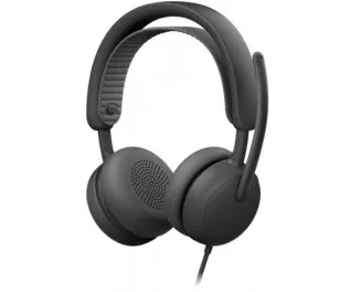 Наушники Logitech Zone Wired 2 USB for Business Graphite (981-001615)