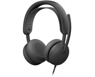 Наушники Logitech Zone Wired 2 USB for Business UC version Graphite (981-001618)