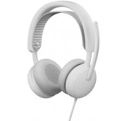 Наушники Logitech Zone Wired 2 USB Off-white (981-001621)