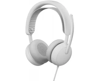 Наушники Logitech Zone Wired 2 USB Off-white (981-001621)