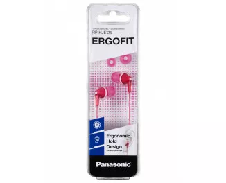Наушники Panasonic RP-HJE125E-P Pink
