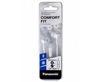 Наушники Panasonic RP-TCM115GC-W White