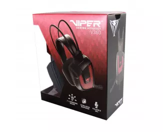 Наушники Patriot Viper V360 Virtual 7.1 Black/Red (PV3607UMLK)