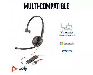 Навушники Poly Blackwire 3210 (8X214AA)