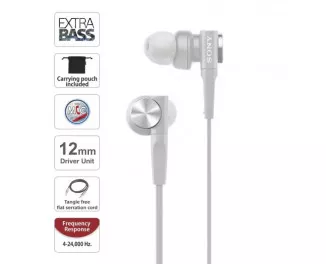 Наушники Sony MDR-XB55AP White