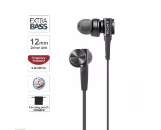 Наушники Sony MDR-XB75AP Black