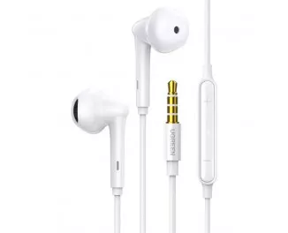 Наушники UGREEN EP101 Wired Earphones with 3.5mm Plug White (UGR-60692)
