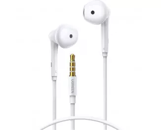 Наушники UGREEN EP101 Wired Earphones with 3.5mm Plug White (UGR-60692)