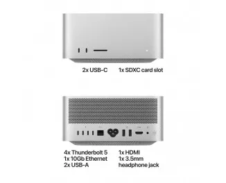 Неттоп Apple Mac Studio 2026 M5 Max (18CPU/32GPU) 36/512GB (MHL64) EU Plug