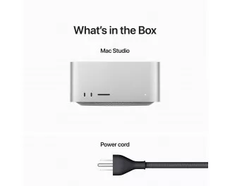 Неттоп Apple Mac Studio M2 Max 2023 32/512Gb (MQH73) Silver