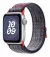 Нейлоновий ремінець для Apple Watch 42mm Apple Nike Sport Loop Blue/Red (MXU03)