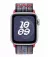 Нейлоновий ремінець для Apple Watch 42mm Apple Nike Sport Loop Blue/Red (MXU03)