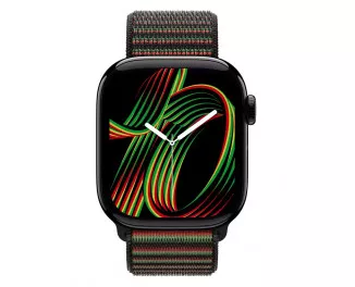 Нейлоновый ремешок для Apple Watch 42mm Apple Sport Loop Black Unity - Unity Rhythm (MDF44)