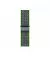 Нейлоновий ремінець для Apple Watch 44/45/46 mm Apple Nike Sport Loop Bright Green/Blue (MTL43)