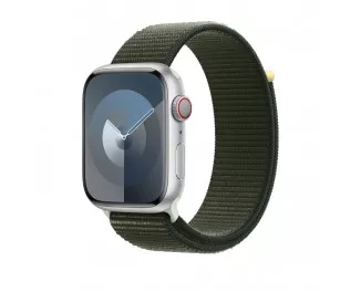 Нейлоновый ремешок для Apple Watch 44/45/46 mm Apple Sport Loop Cypress (MT5G3)