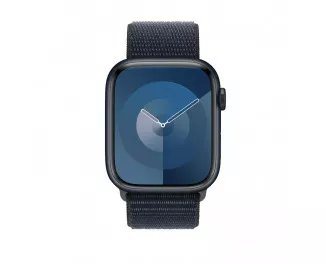 Нейлоновий ремінець для Apple Watch 44/45/46 mm Apple Sport Loop Midnight (MT593)