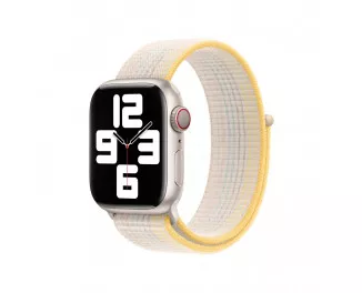 Нейлоновый ремешок для Apple Watch 44/45/46 mm Apple Sport Loop Starlight (MPLE3)
