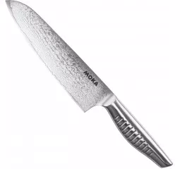 Кухня Сантоку 180 мм Suncraft Moka Damascus (DMK-101)