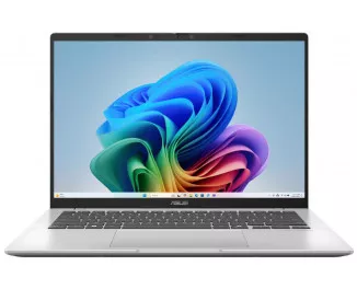 Ноутбук ASUS Vivobook 14 X1407QA; Copilot+ PC (X1407QA-LY043W) Cool Silver