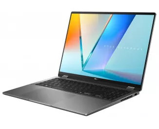 Ноутбук ASUS Vivobook 16 Flip (TP3607); Copilot+ PC (TP3607SA-PS324) Matte Gray