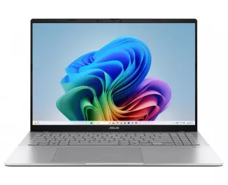 Ноутбук ASUS Vivobook S16 S3607QA; Copilot+ PC (S3607QA-SH043W) Cool Silver