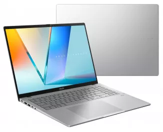 Ноутбук ASUS Vivobook S16 S3607QA; Copilot+ PC (S3607QA-SH043W) Cool Silver