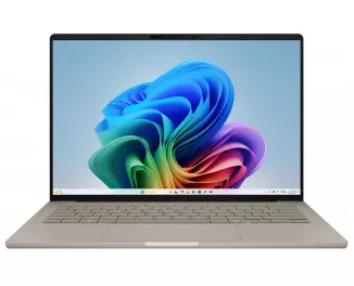 Ноутбук ASUS Zenbook A14 (UX3407); Copilot+ PC (UX3407QA-X1P512) Zabriskie Beige