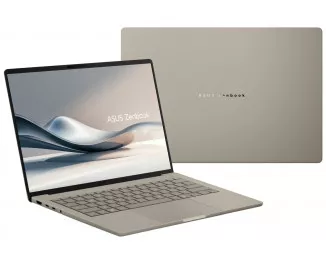 Ноутбук ASUS Zenbook A14 (UX3407); Copilot+ PC (UX3407QA-X1P512) Zabriskie Beige