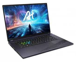 Ноутбук Gigabyte AORUS 16X 9SG 2024 (9SG-43UAC64SD) Midnight Gray