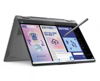 Ноутбук Lenovo Yoga 7 2-in-1 16ILL10; Copilot+ PC (83JT002JRA) Luna Gray