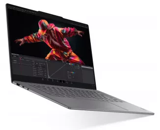 Ноутбук Lenovo Yoga Slim 7 15ILL9; Copilot+ PC (83HM005HRA) Luna Gray