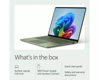 Ноутбук Microsoft Surface Laptop 8th Edition Copilot+ PC 13.8 Snapdragon X2 Plus 16/512Gb (EP2-59061) Jade