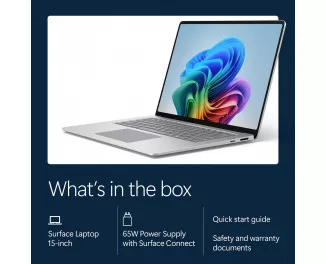 Ноутбук Microsoft Surface Laptop 8th Edition Copilot+ PC 15 Snapdragon X2 Elite 16/1Tb (EP2-60128) Platinum